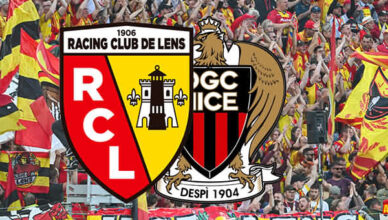 L'OGC Nice partage la sixième place avec le RC Lens