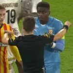 Penalty discutable sifflé par Benoît Bastien lors du Derby entre le RC Lens et le Losc.