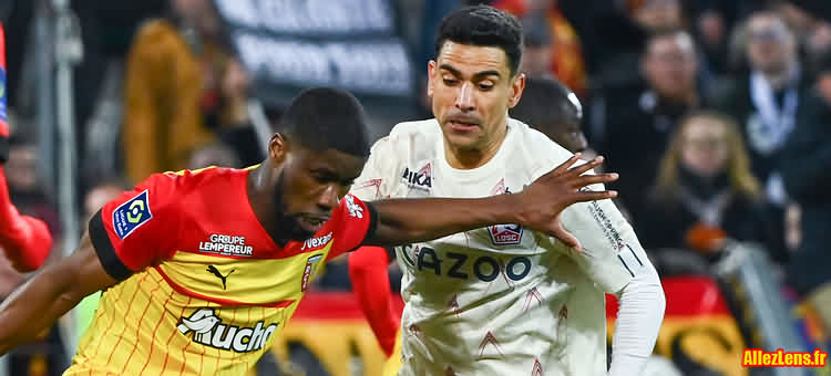 Benjamin andré s'exprime avant le derby entre le RC Lens et le Losc