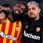 Facundo Medina et Kevin Danso après la défaite du RC Lens face à Lille