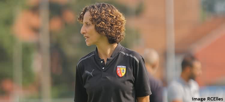 Sarah M'Barek coach de la section féminine du RC Lens