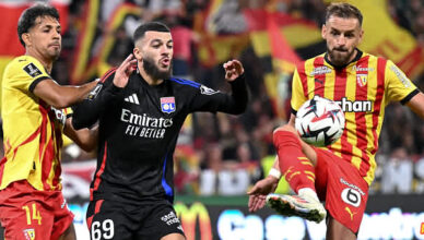 Facundo Medina et Jonathan Gradit, défenseurs du Rc Lens