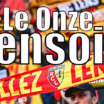 Le onze titulaire du RC Lens à Saint Etienne