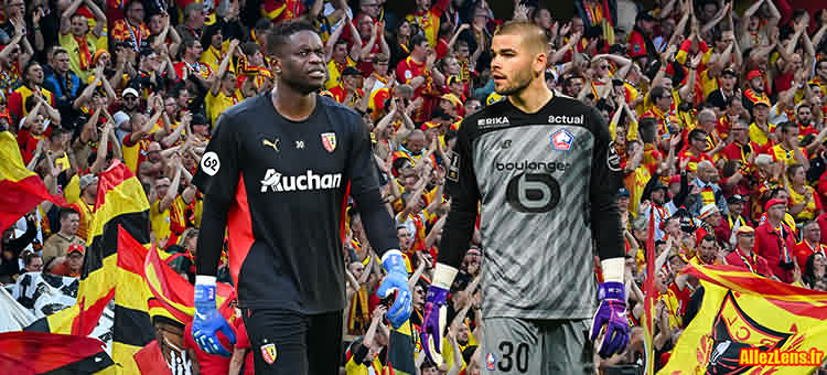 Derby Lens Lille, le match des gardiens entre Brice Samba et Lucas Chevalier