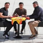 Signature de Khusanov au Rc Lens sur le terril de Noeux Les Mines