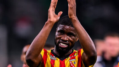 Kevin Danso, défenseur central du RC Lens, intéresserait Villareal