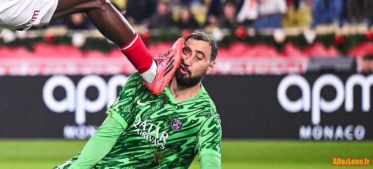 Donnarumma blessé ne jouera pas le match de Coupe de France face au RC Lens