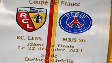 Les réactions après l'élimination du RC Lens par le PSG en Coupe de France