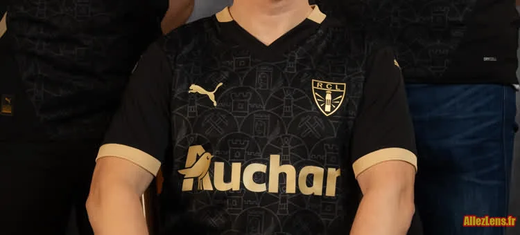 Le Rc Lens jouera Montpellier avec le maillot spécial Sainte Barbe