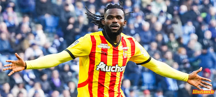 Koyalipou, le nouvel attaquant du RC Lens