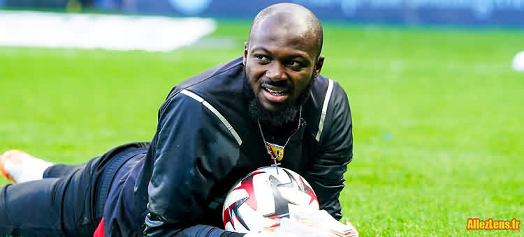 Hervé Koffi, gardien du RC Lens