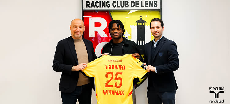 Jérémie Agbonifo, nouvelle recrue du RC Lens