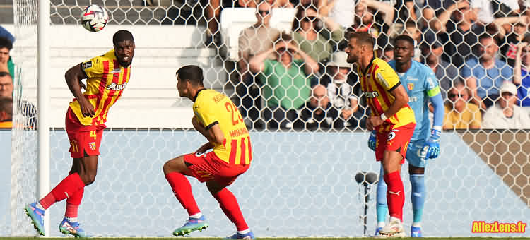 La défense du Rc Lens en berne