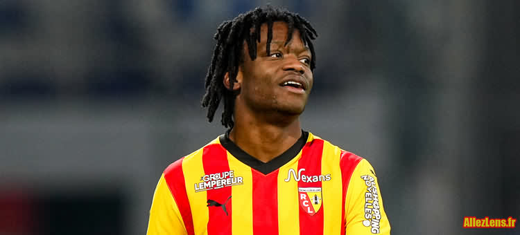 Agbonifo, attaquant du RC Lens, forfait pour la réception du Havre