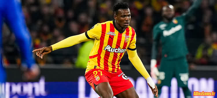 Juma Bah, en prêt au RC Lens mais très peu utilisé