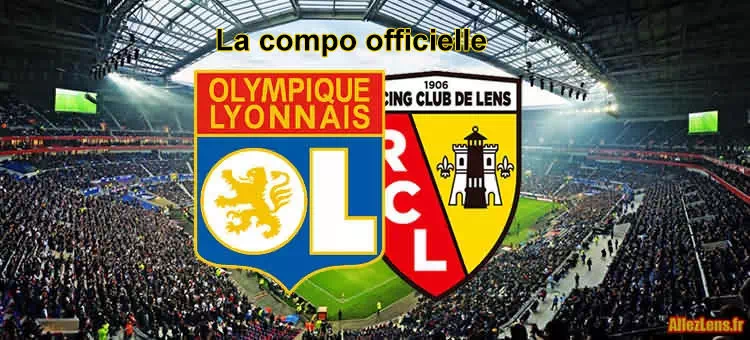 onze du rc lens pour le déplacement à Lyon