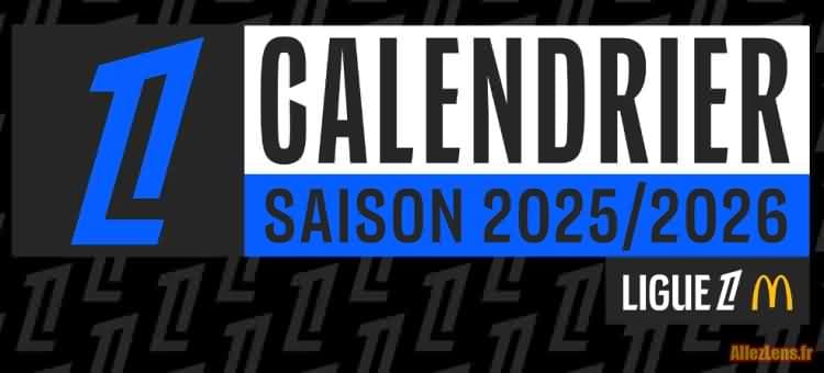 Calendrier RC Lens 2025