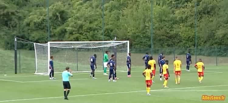 Le Rc lens écrase Dunkerque en match de préparation
