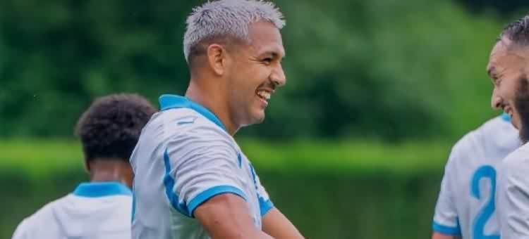 Premier but de medina avec l'OM