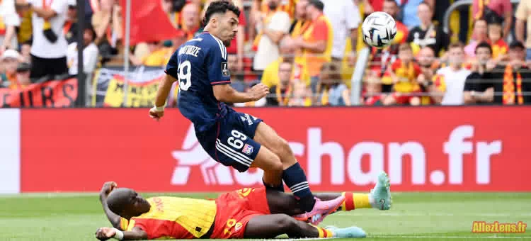 Malang Sarr, incontestablement l'homme du match Lens-Lyon