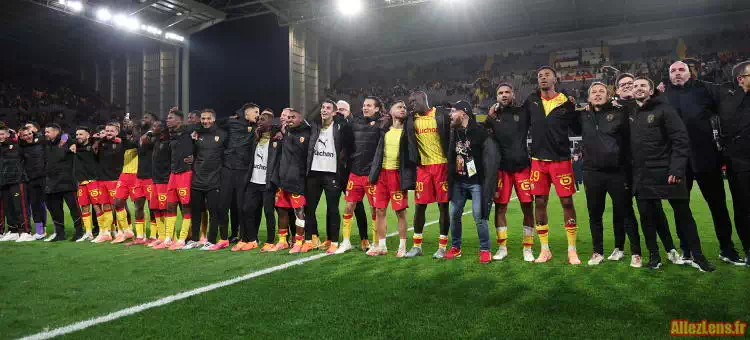 Victoire du RC Lens face à l'OM