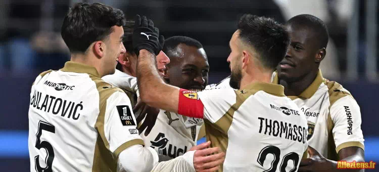 Victoire du RC Lens au Paris FC