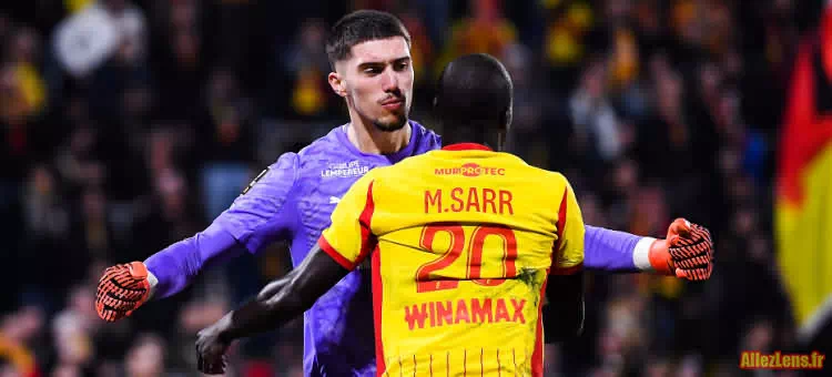 Robin Risser avec Malang Sarr