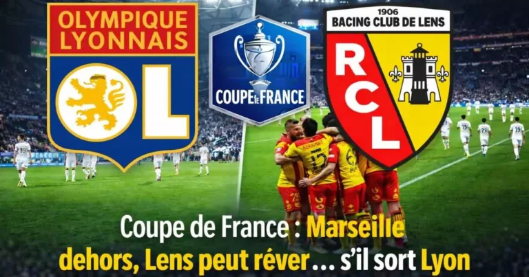 Coupe de France ; Lyon vs Lens