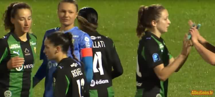 Le RC Lens Féminin a pris l’avantage dans le match à trois pour le maintien en Arkema Première Ligue