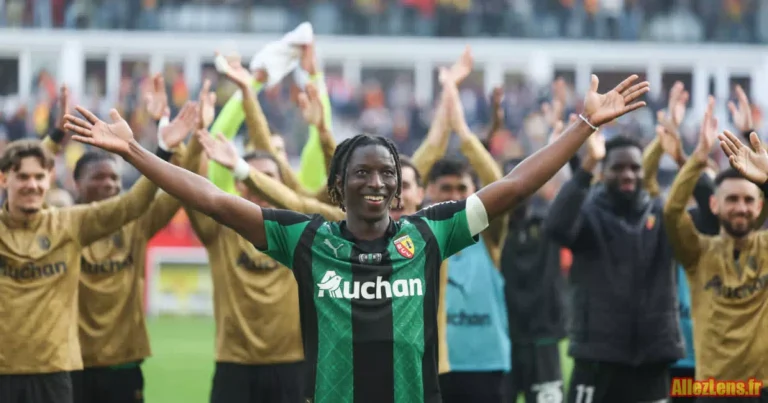 Amadou Haïdara après la victoire face à Metz