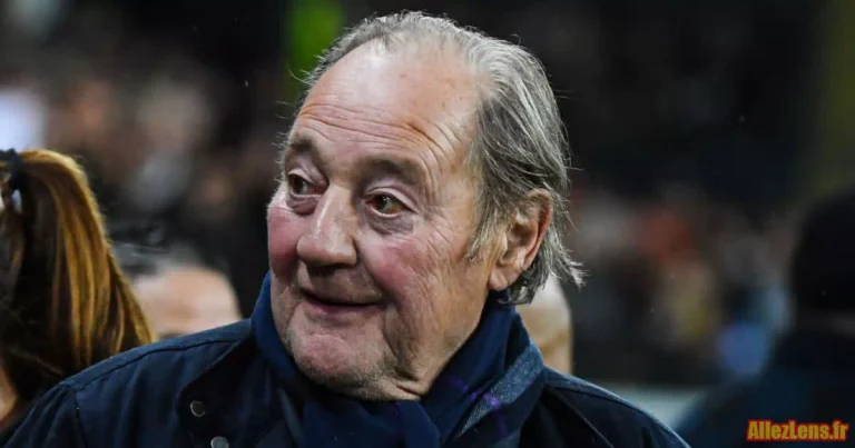 Gervais Martel, président du RC Lens