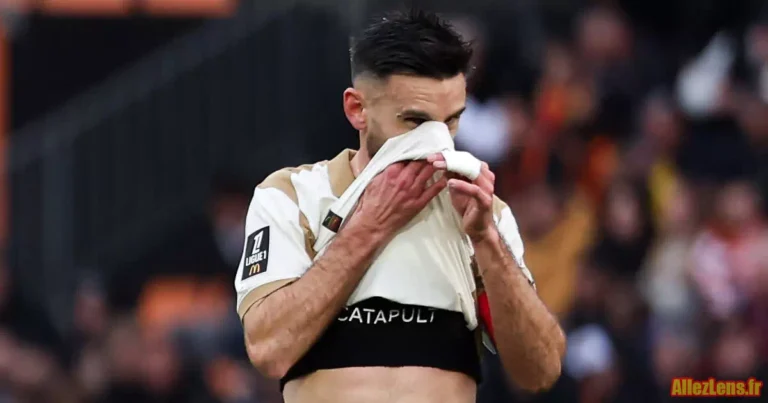 Adrien Thomasson, après la défaite à Lorient