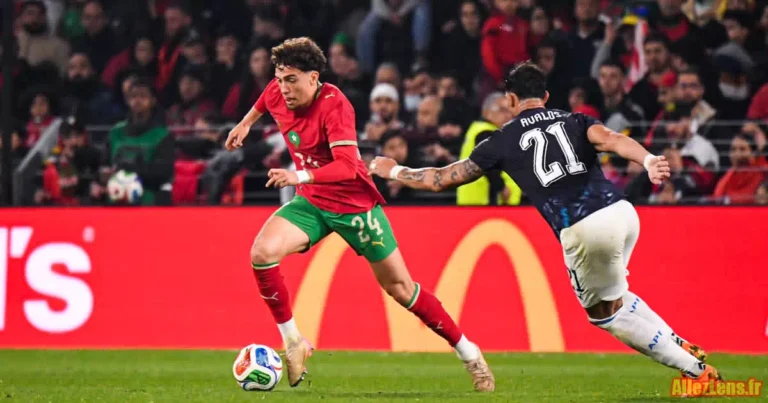 Neil El-Aynaoui à Bollaert avec le Maroc