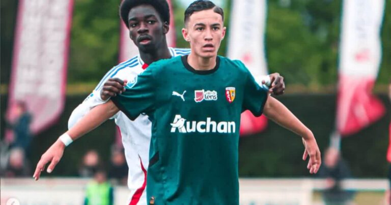 Ilyes Grini, pépite du RC Lens