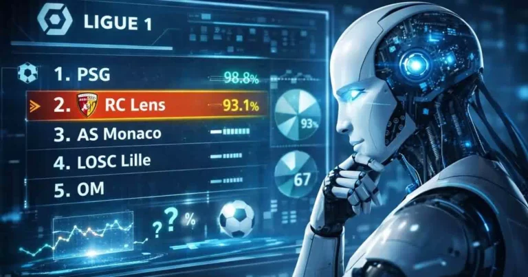 L'IA d'Opta imagine le classement final de la Ligue 1