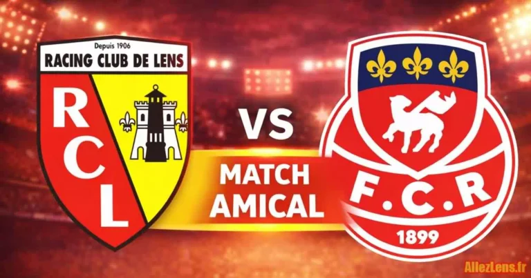 Match amical Lens-Rouen