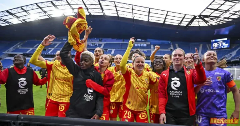 Les filles du RC Lens