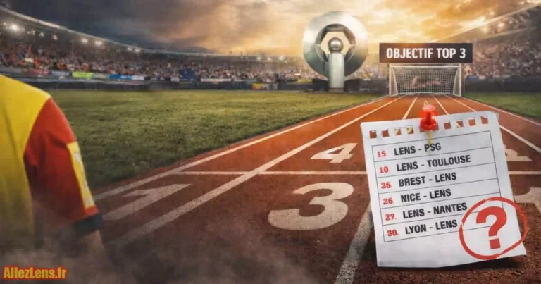 Sondage classement final RC Lens