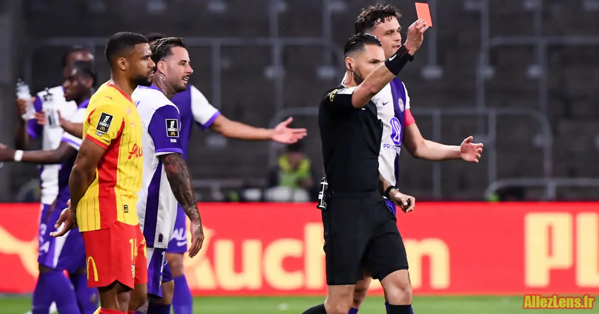 Monsieur Pignard lors de Lens - Toulouse