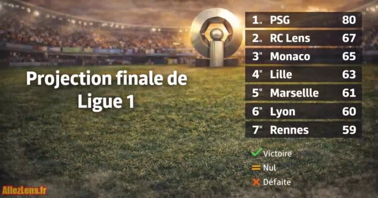 Projection finale Ligue 1