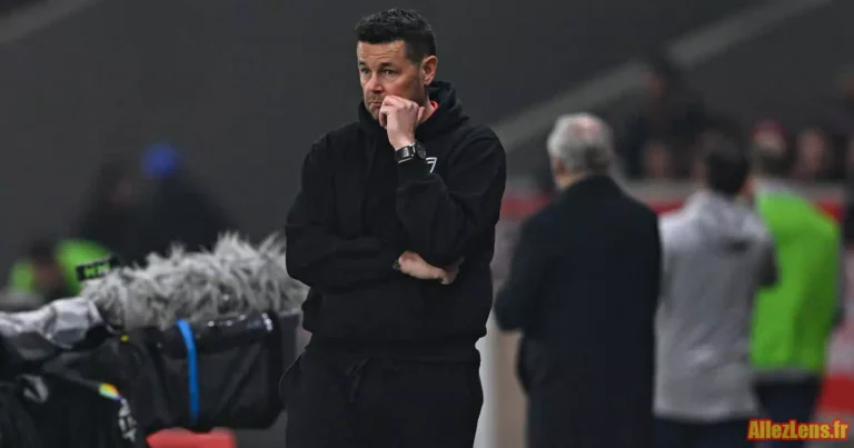 Pierre Sage après la défaite à Lille