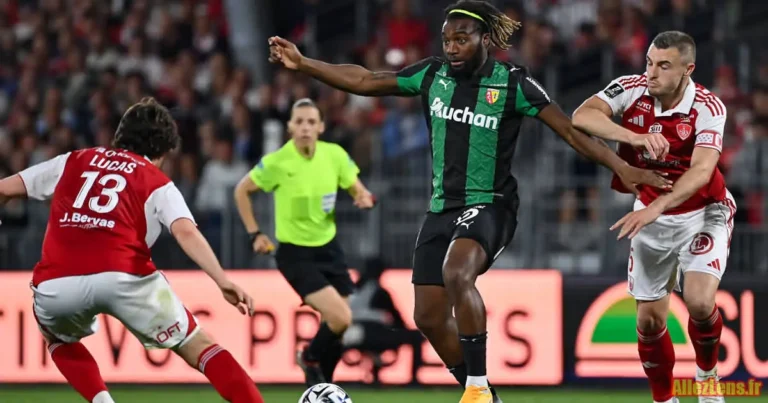 Allan Saint-Maximin, le héros lensois à Brest