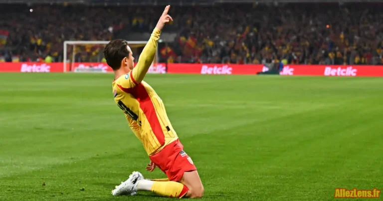 Florian Thauvin, homme du match Lens Toulouse en Coupe de France