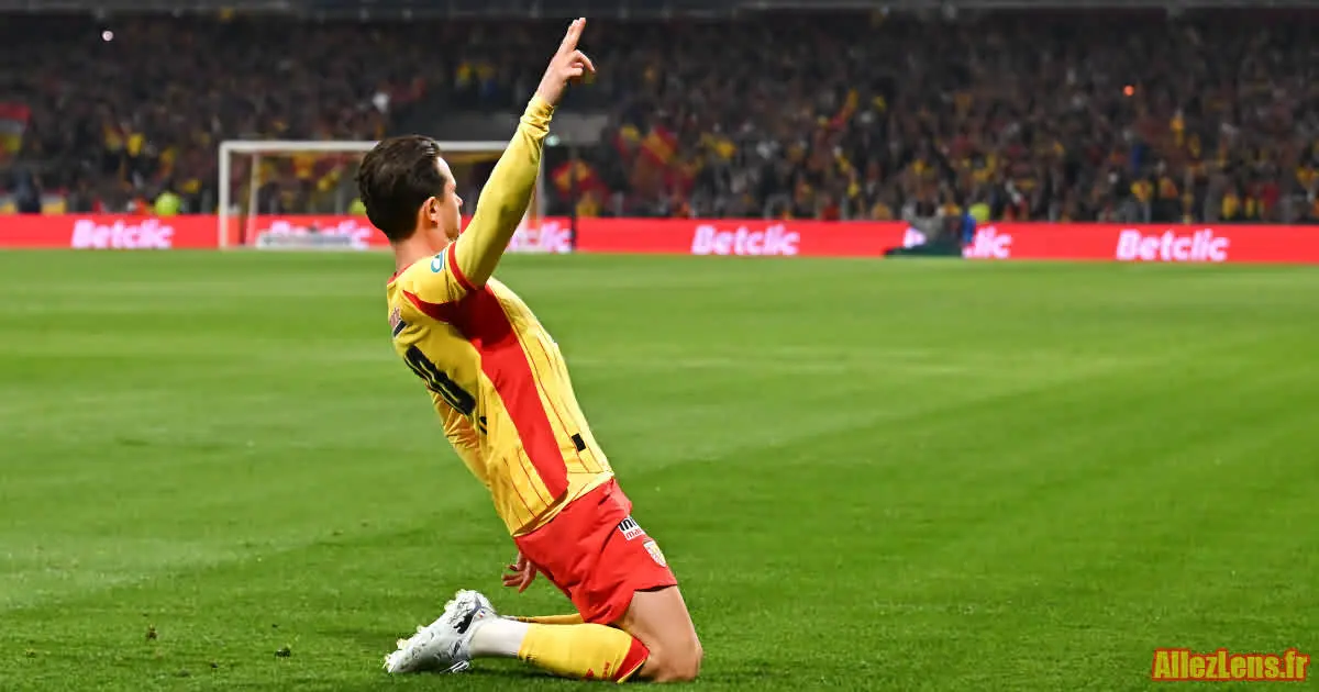 Florian Thauvin, homme du match Lens Toulouse en Coupe de France