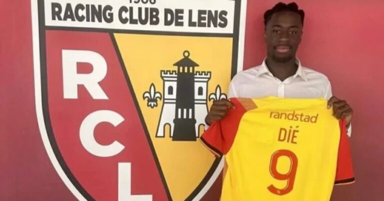 Samuel Dié passe pro au RC Lens et espère jouer avec l'équipe première