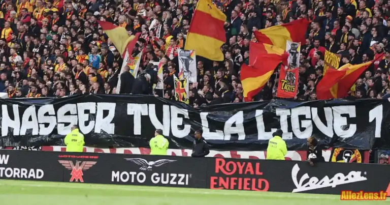Lens - PSG : La guerre des banderoles