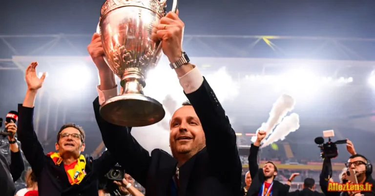 Quand les Lensois soulèvent la Coupe de France