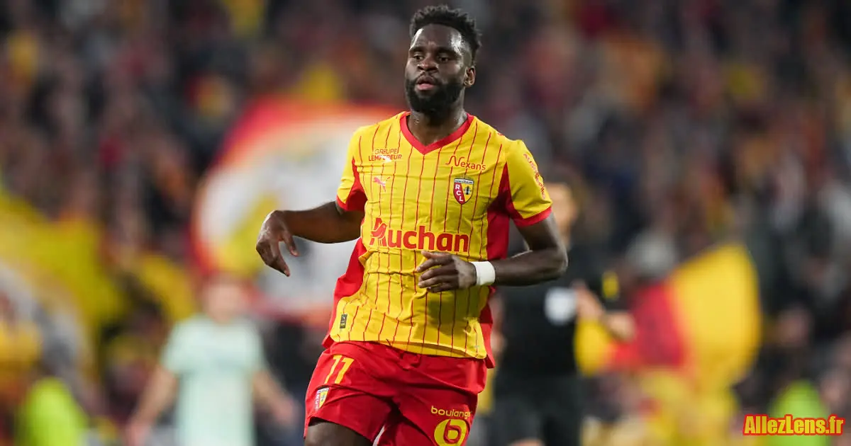 Odsonne Édouard, l'attaquant du RC Lens salue l'émergence des jeunes talents de la Gaillette