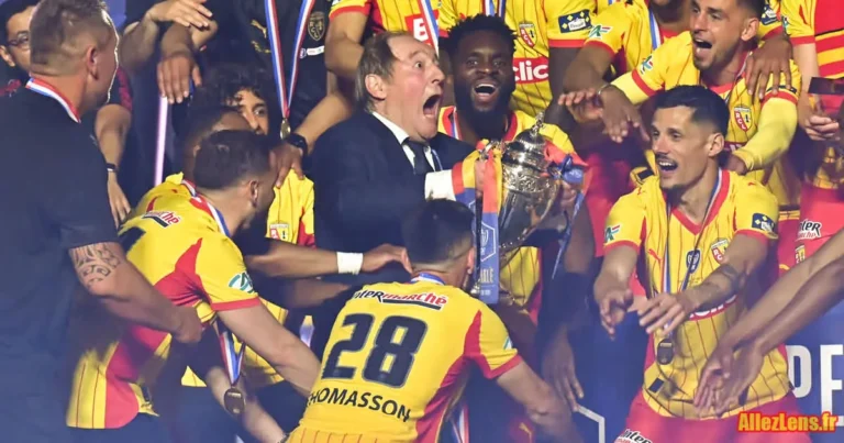 La finale de Coupe de France du Rc Lens contre Nice a battu tous les records