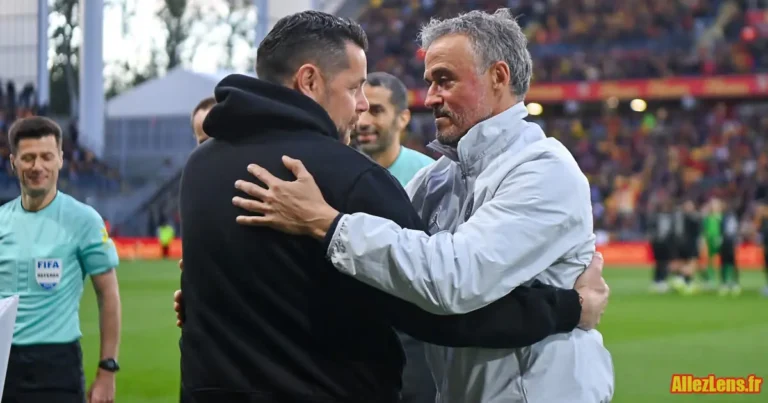 Pierre et Luis Enrique